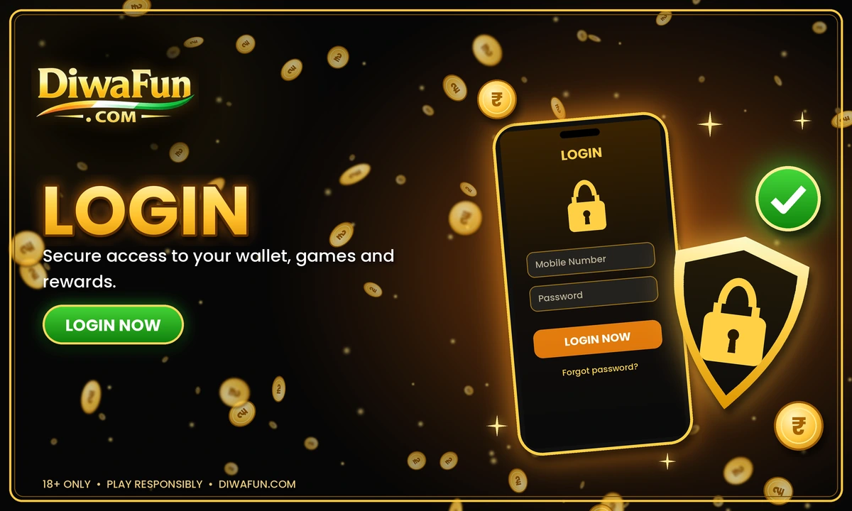 Diwa Fun login screen